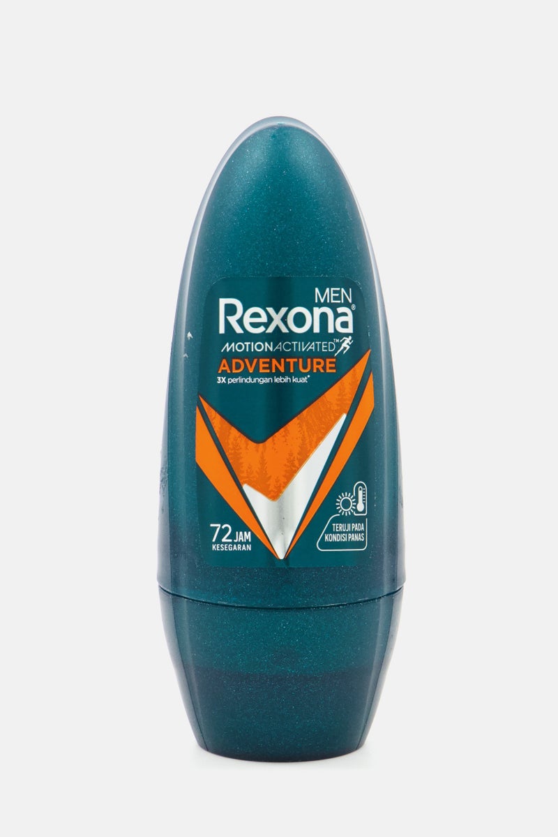 Rexona Men Adventure For Dry Fresh Roll on Deodorant, Dark Green - Image 1